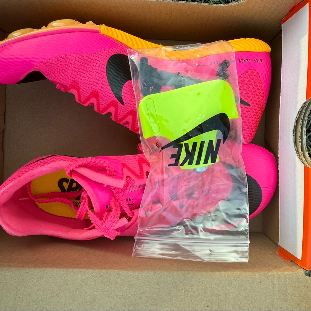 Vibrant Pink Athletic Shoes